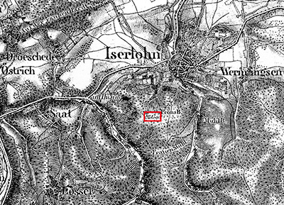 Topographische Karte von 1841–1858 1:80 000 (TK80)