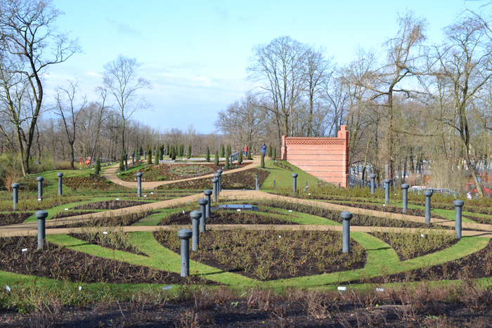 Das BUGA Gelände auf dem westlichen Marienberg Ende März 2015 (Foto: D. Leistner)