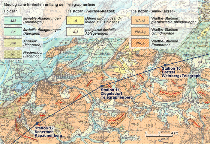 Geologische Übersichtskarte von Deutschland 1:200 000